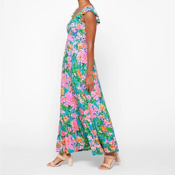 🎉HOST PICK🎉 NWT Lilly Pulitzer Vyra Maxi Dress - Picture 3 of 7